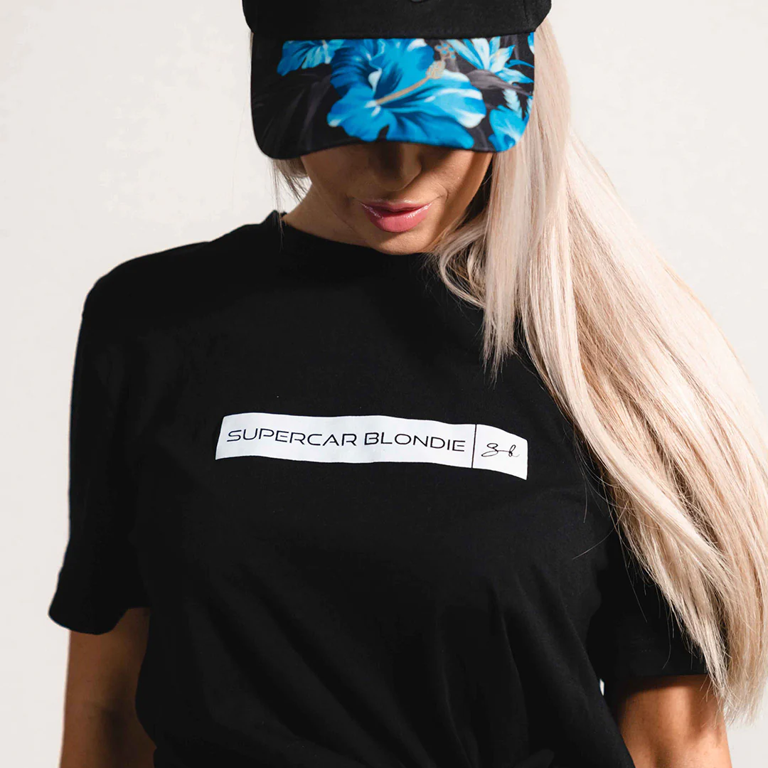 Supercar Blondie Box T-Shirt in Black - Image 4